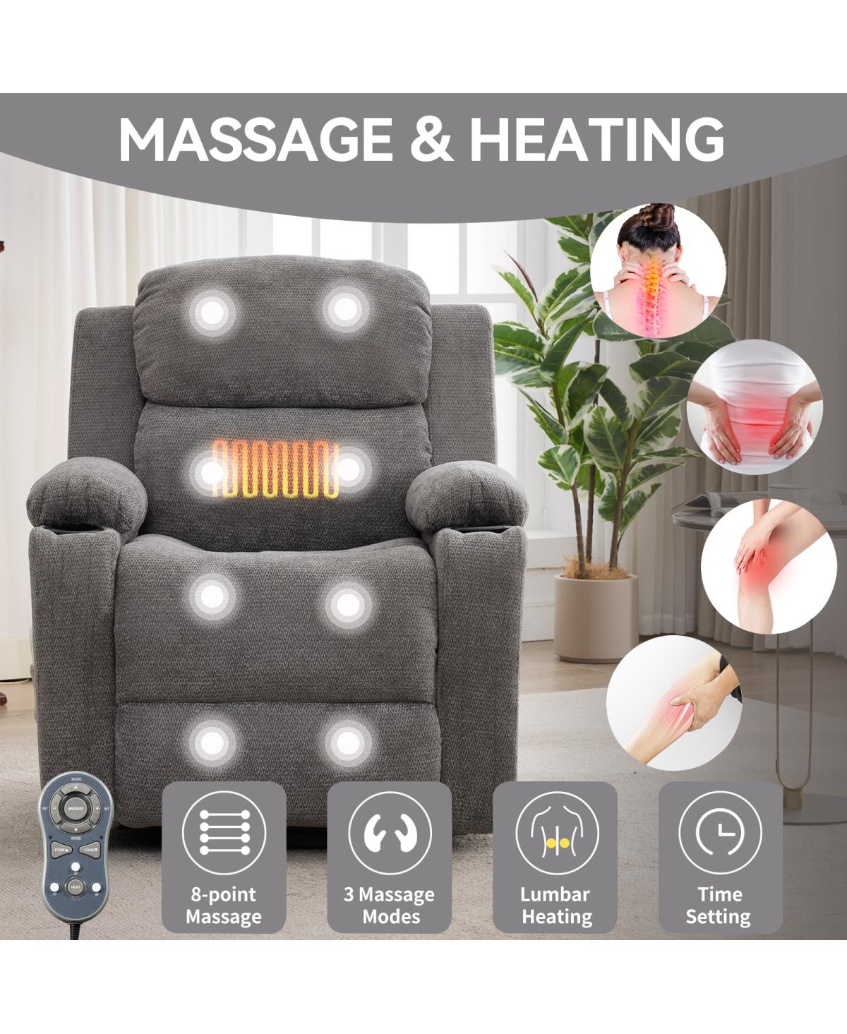 Streamdale Furniture Streamdale Infinite Position Single Motor Power Lift Recliner Chair