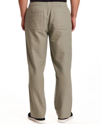 Men's Linen Drawstring Pants