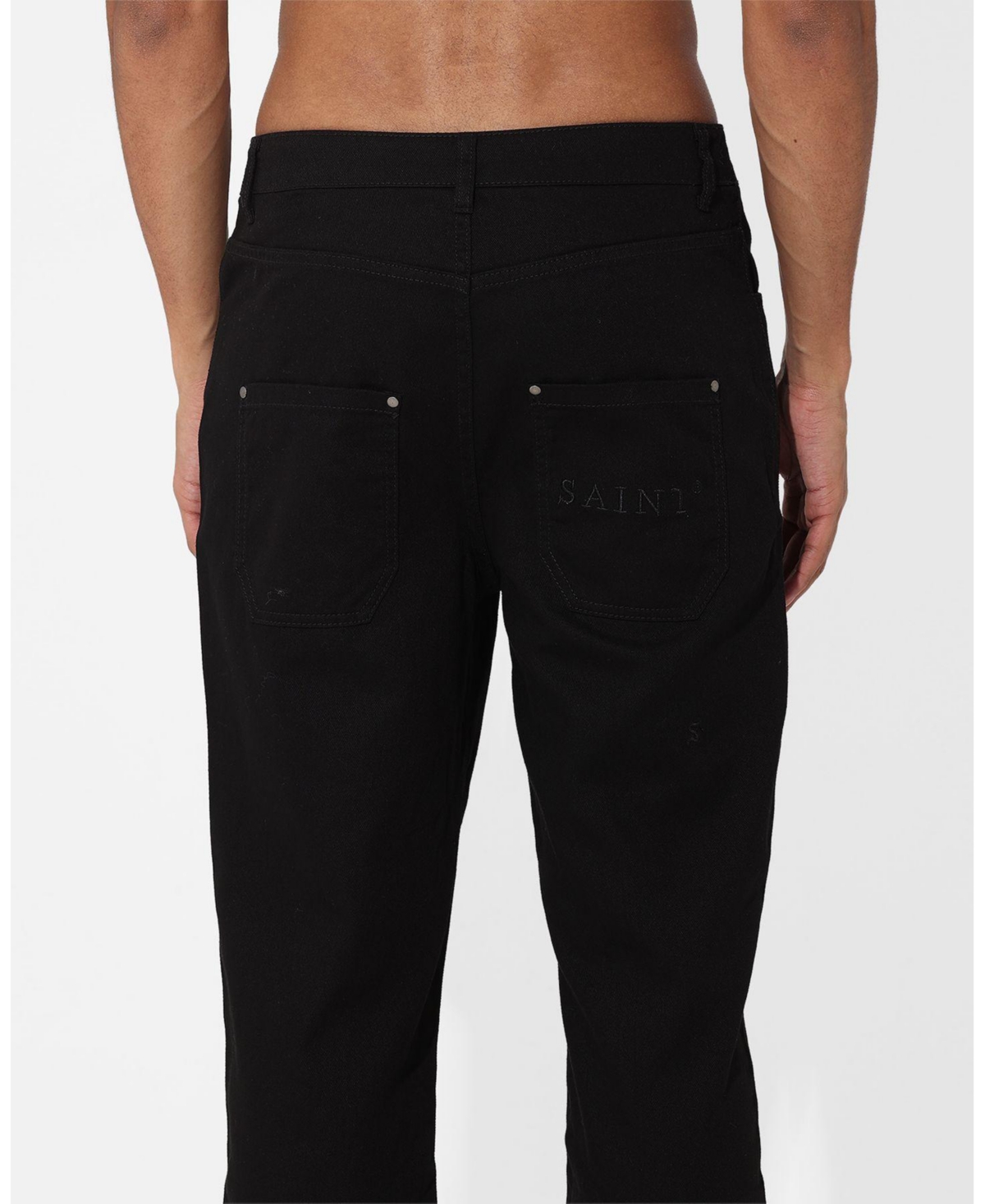 Saint Morta Men's Rolled Hem Jeans