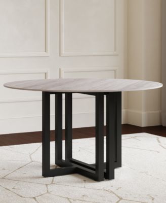 30" Emila Round Sintered Stone Dining Table, Created for Macy's 