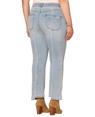 Plus Size Skyrise Barely Boot Cut Jeans