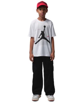 Boys' 8-20 Jumpman Grid Blur Crewneck T-Shirt