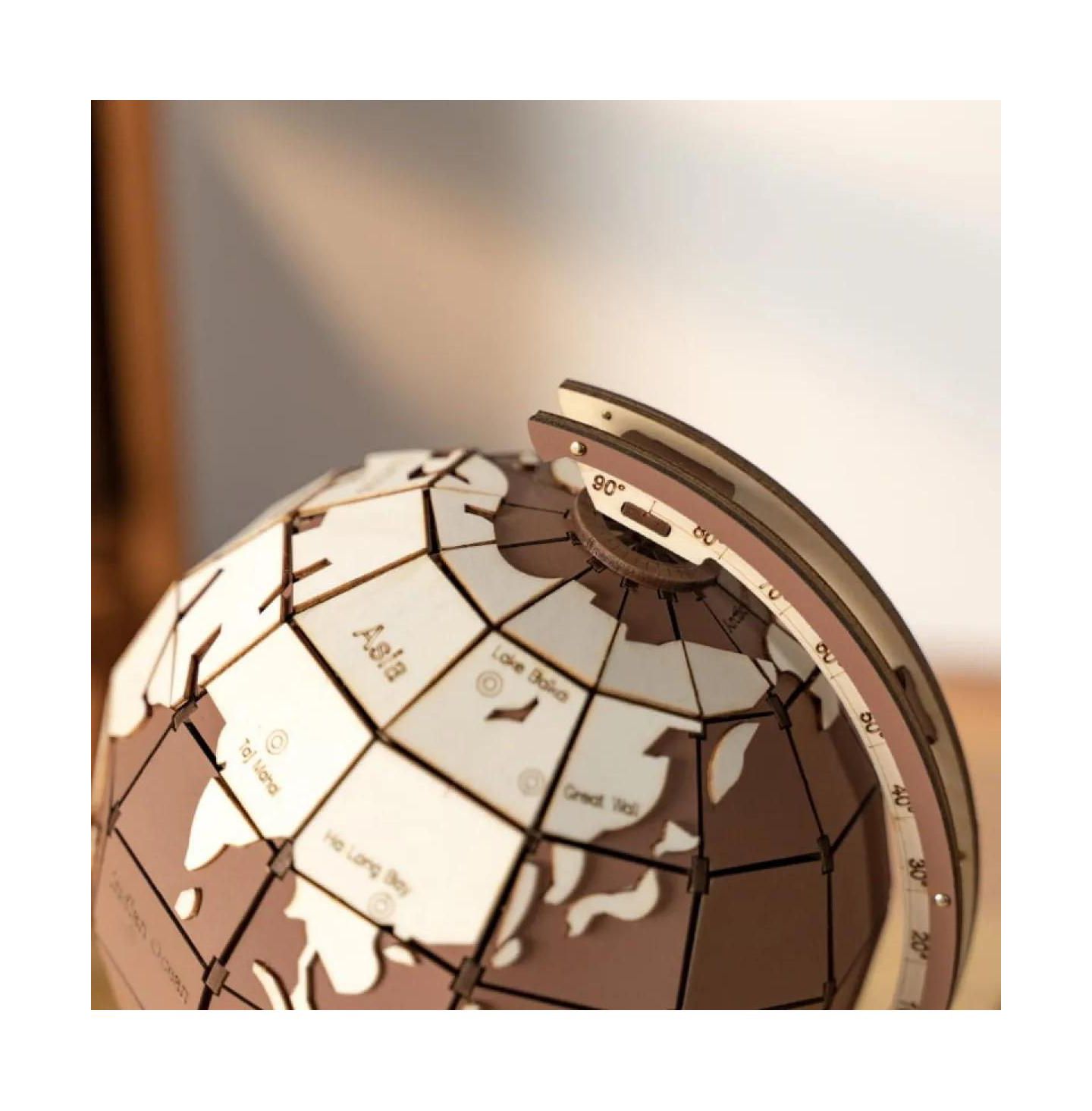 Детские конструкторы Flash Popup Global Wonders 277-Piece 3D Wooden Puzzle, Ages 14+ — фото 3