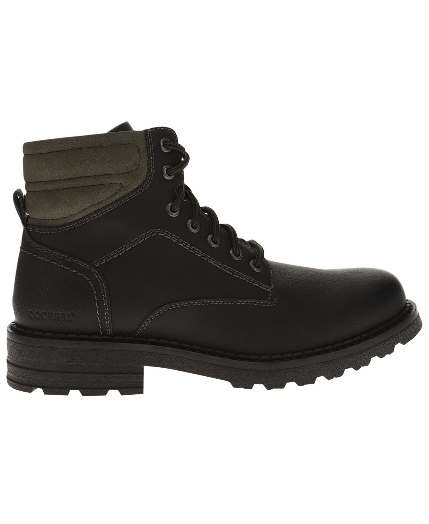 Мужские ботинки Dockers Telford Stain Defender Rugged, цвет: Чёрный — фото 2