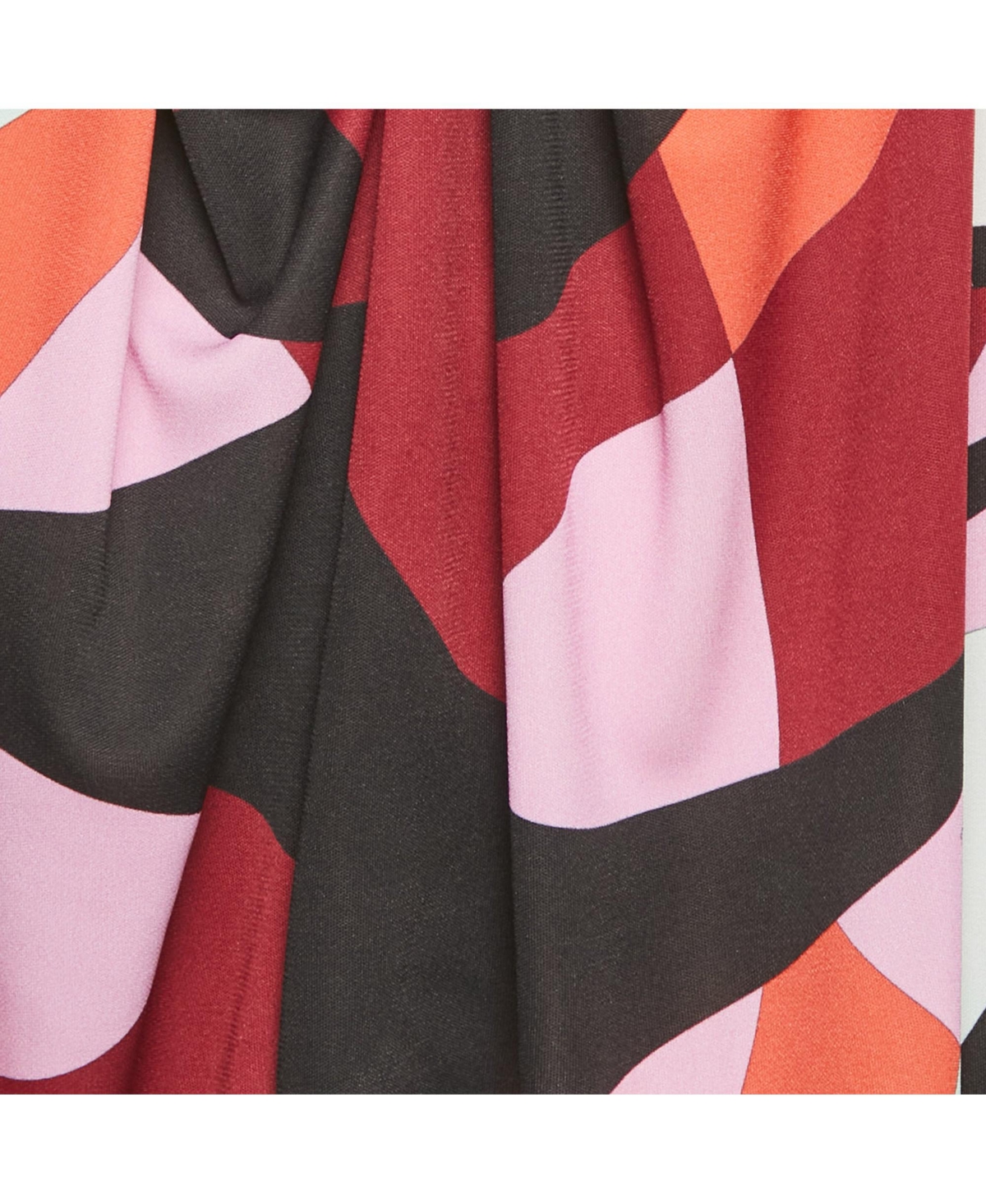 Pre-Owned Emilio Pucci Women's Multicolor Print Jersey High Neck Top