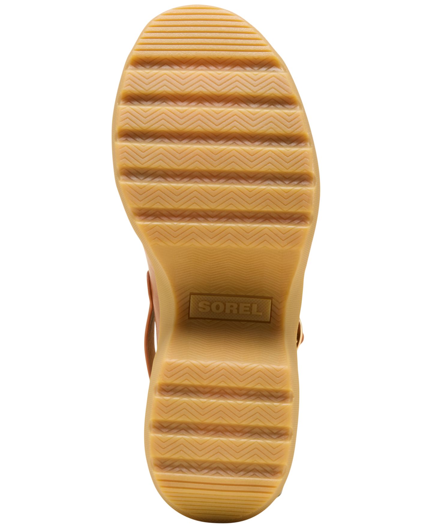 Женские сандалии Sorel Roam'N Rise Heel, цвет: Чайный / Карамельный — фото 4