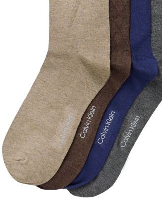 Men's 4-Pk. Crew Dress Socks
