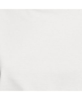 Women's White/black Cotton Corset T-Shirt