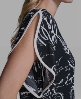 Women's Cut and Sew Crew Neck Top