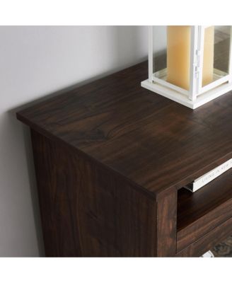 Modern Farmhouse TV Stand for up to 65" TVs, Brown 60"W