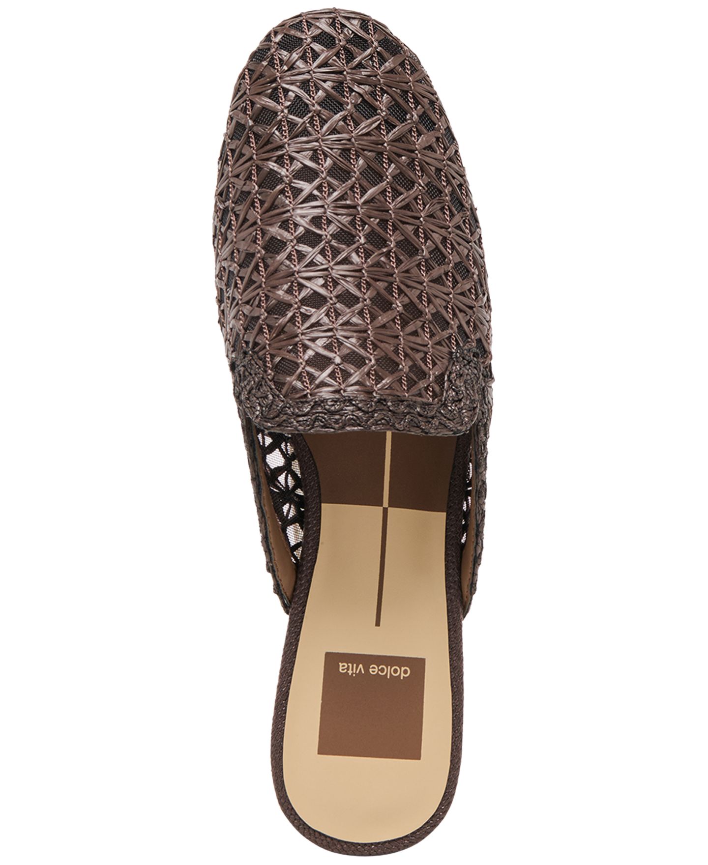 Женские сабо Dolce Vita Kirt Slip-On Mule Flats, цвет: Шоколадный — фото 4