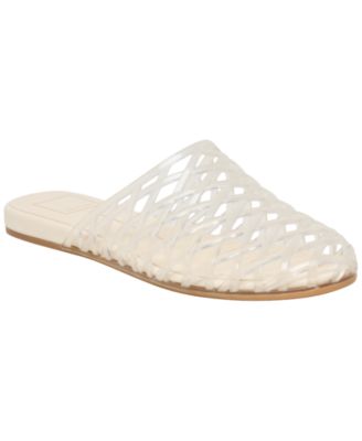 Women's Ginna Caged Slip-On Jelly Mule Flats
