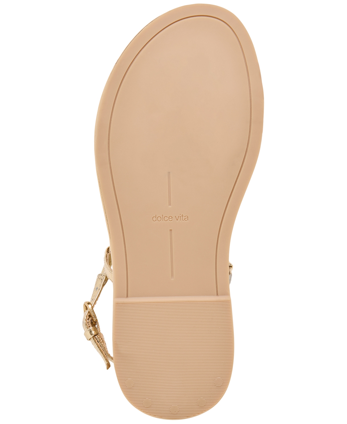 Dolce Vita Women's Dom Strappy Round Toe Footbed Sandals