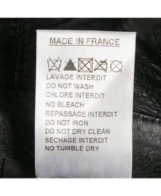 Women's Black Leather Crop Top