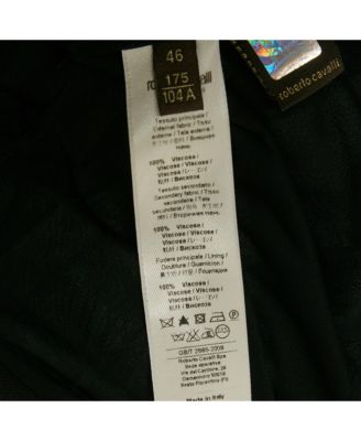 Women's Black Printed Jersey Midi Dress