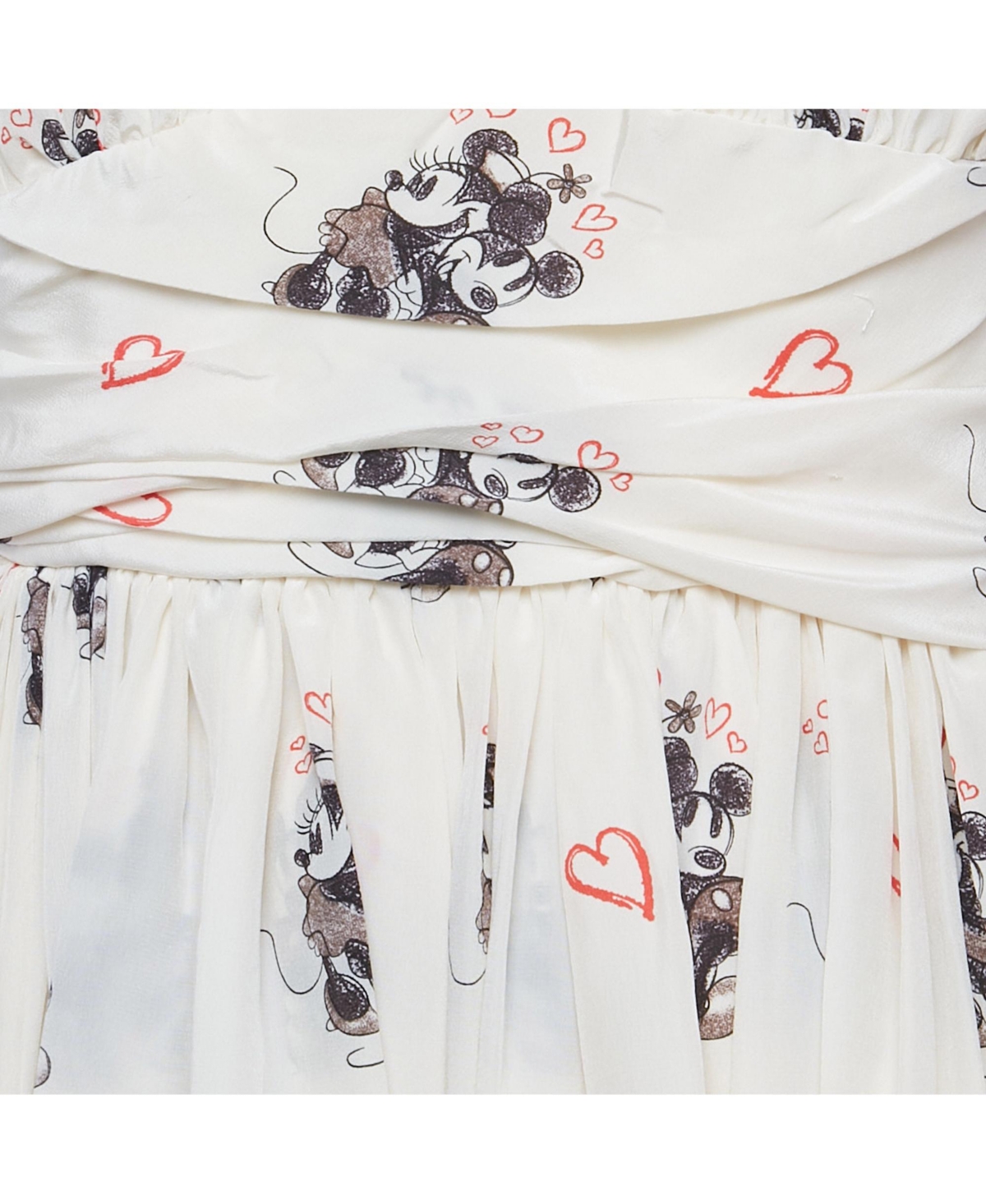 Pre-Owned Dolce & Gabbana Women's Mouse Print Silk Halter Neck Dress