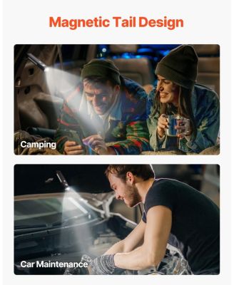 3-in-1 Rechargeable EDC Flat LED Flashlight, High Lumens, Green Beam, IPX4 Waterproof