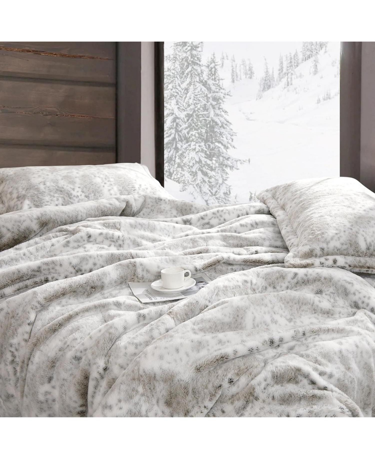 Coma Inducer Snow Lynx Oversized Comforter Set
