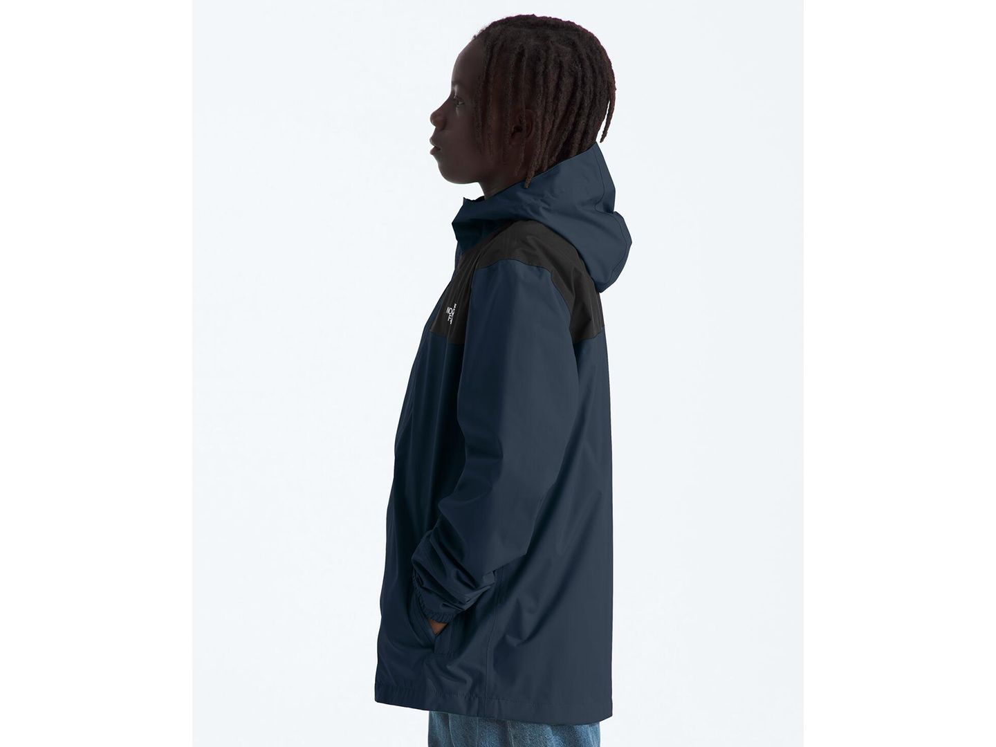 Детская куртка-дождевик The North Face Antora с капюшоном, 7-20, цвет: Снежный тёмно-синий — фото 3