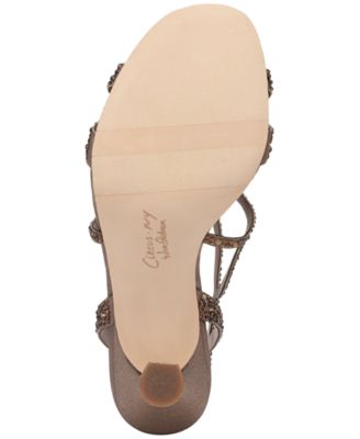 Women's Louisa Strappy Butterfly Rhinestone Dress Sandals