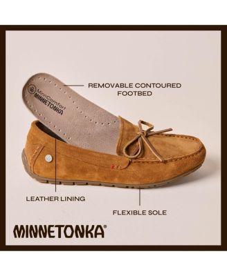 Women's Suede Loafer Moc Flats