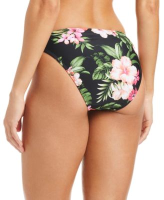 Women's Tropical Heat Tab Side Hipster Swim Bottoms, Macy's Exclusive