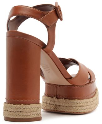 Women's Hilda Rope High Round Toe Platform Sandals