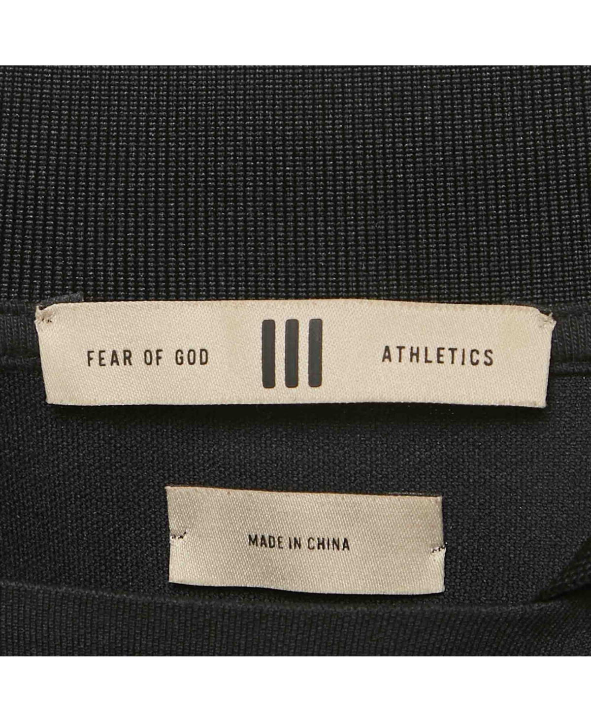 Pre-Owned Fear Of God Men's X Adidas Black Athletics Goalie Jersey T-Shirt