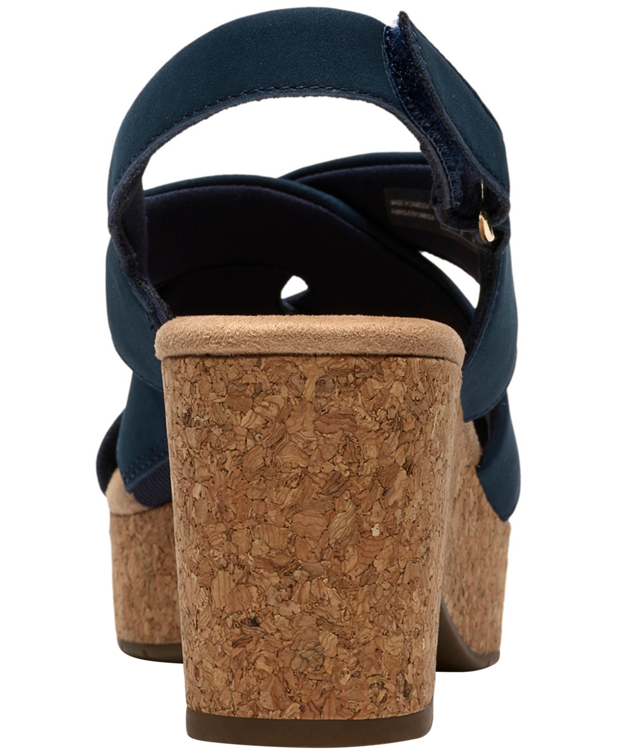 Clarks Women's Nerisa Grace Round Toe Wedge Sandals