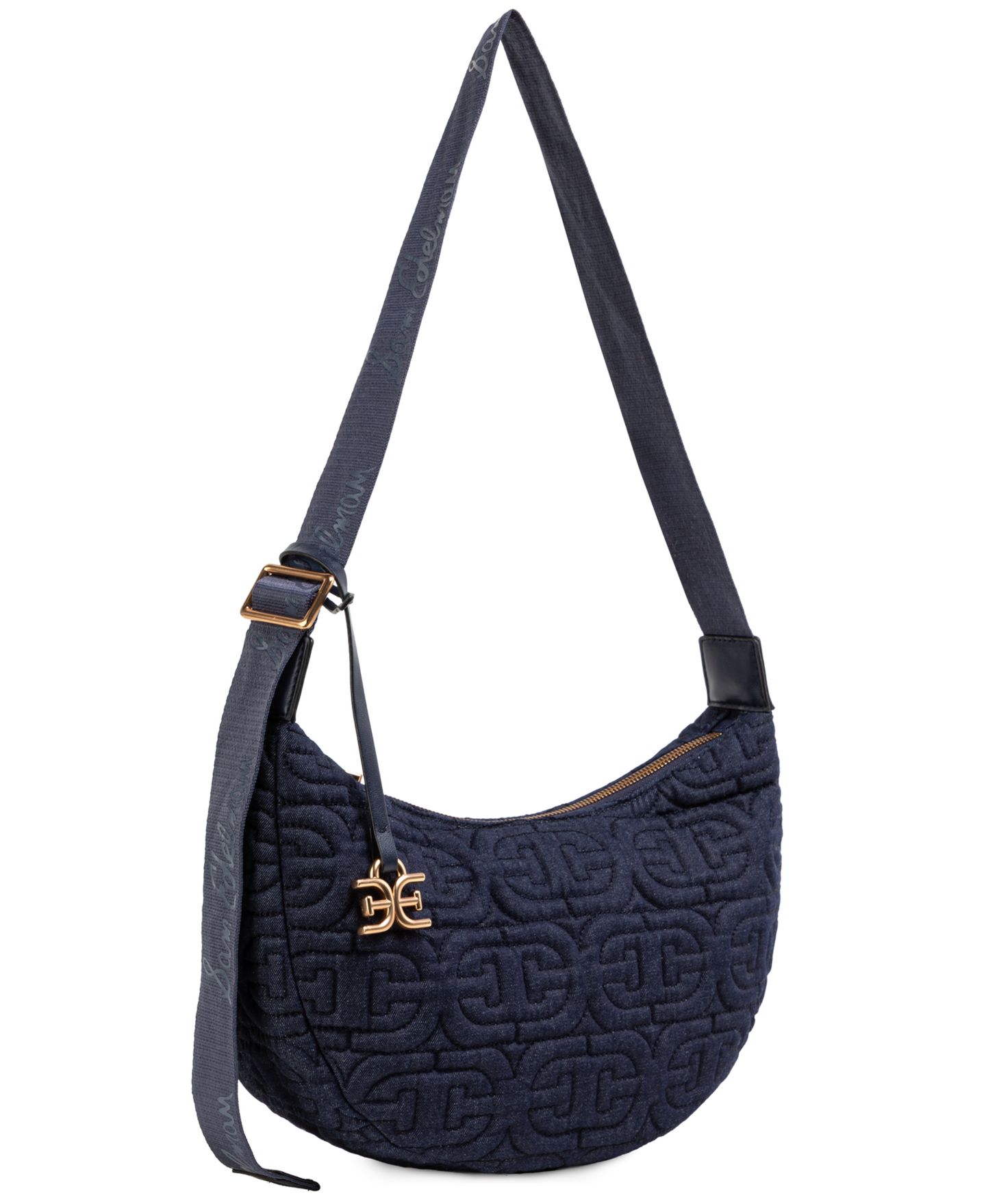 Женская сумка Sam Edelman Ethyl Crescent Sling Crossbody, цвет: Тёмно-синий — фото 3