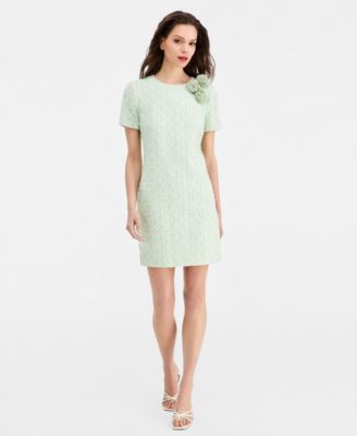 Women's Pom Pom Textured Dress