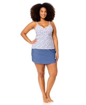 Plus Size Underwire Aries Tankini Top