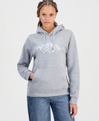 Women's Evolution Sparkle Graphic Cotton Hooded Sweatshirt