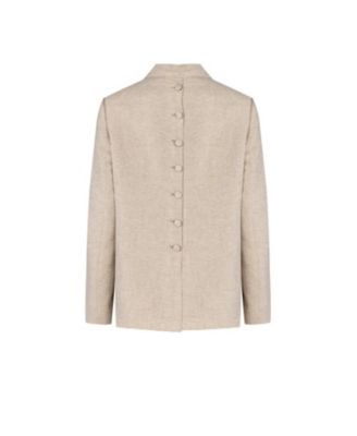 Men's Free Heaven Linen Oversized Blazer