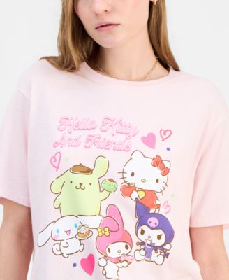 Juniors' Hello Kitty & Friends Snack T-Shirt