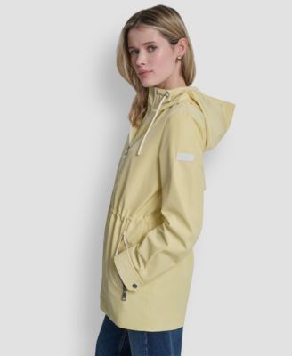Women's Sporty Anorak Hooded Raincoat