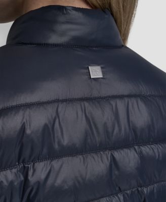 Women's Packable Moto Collar Short Coat