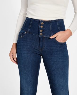 Women's Corset Shape Up Skinny Jeans