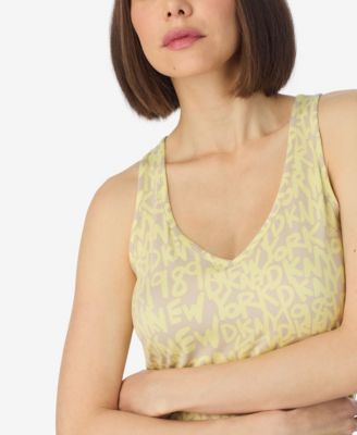 Women's Sleeveless V-Neck Short Chemise Night Dress