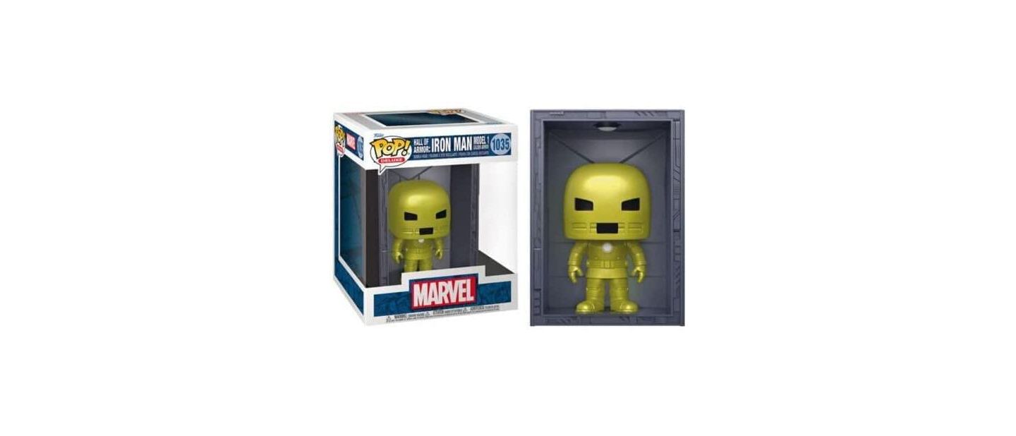 Детская фигурка Funko Pop! Marvel Iron Man Model 1 Hall of Armor Previews Exclusive Vinyl Figure — фото 2