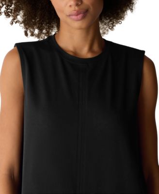 Women's Sleeveless Crewneck Tank Dress