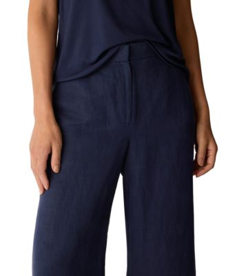 Women's High-Waist Wide-Leg Trousers