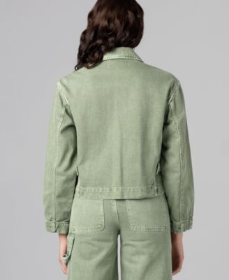 Women's Collared Twill Jacket