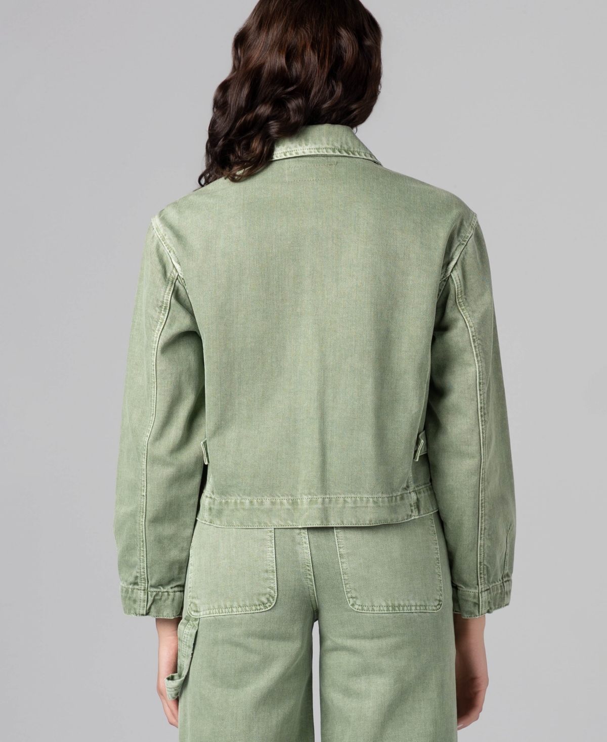 Blank Nyc Women's Collared Twill Jacket