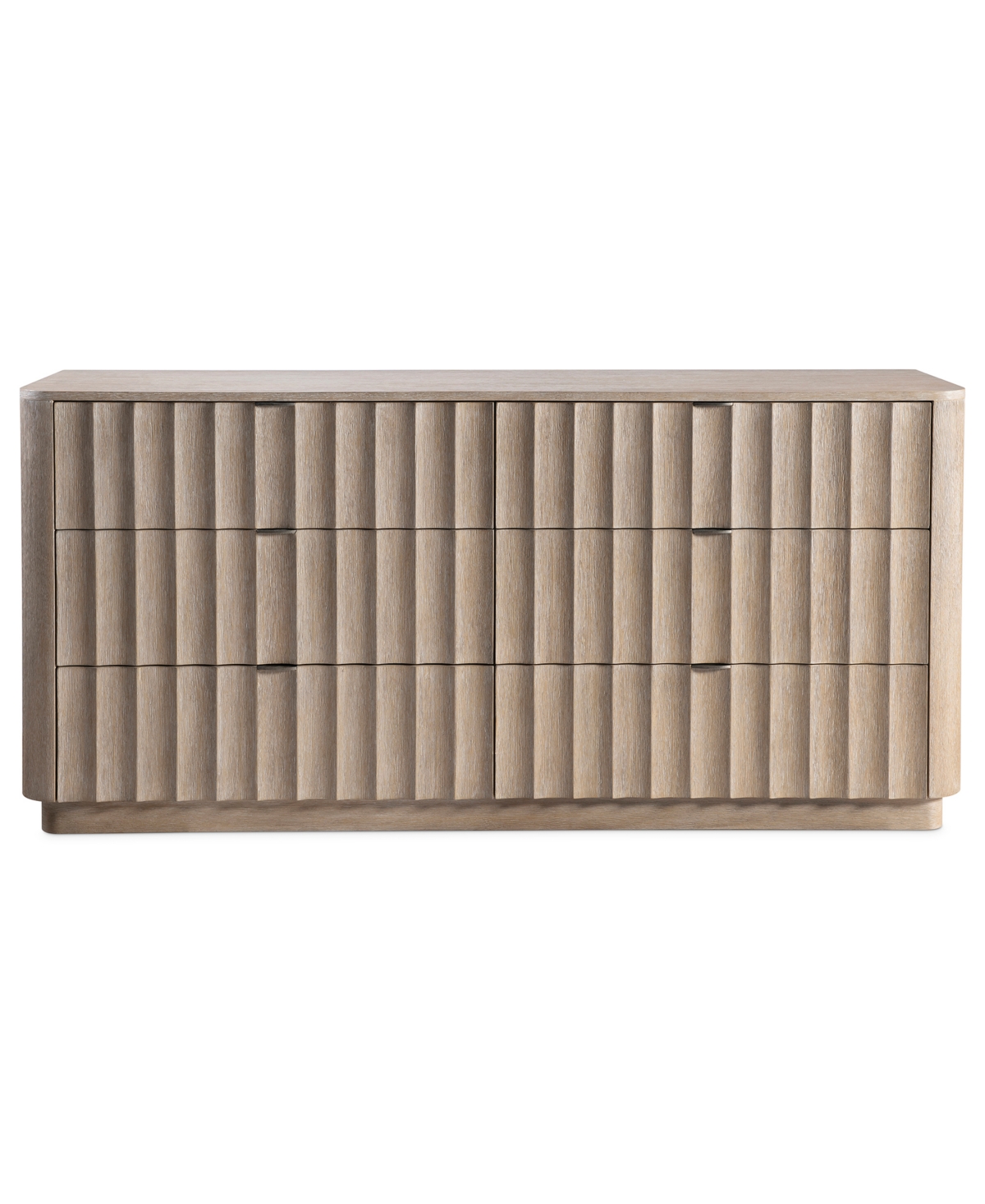 Bernhardt 3-Pc. Wood Loggia Bedroom Set Queen Bed, Dresser and Accent Nightstand