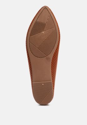 Women's  Selaris Fly Knit Slip On Ballerinas Flats