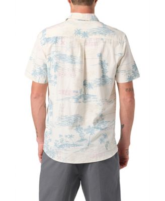 Men's Oasis Standard Short-Sleeve Printed Woven Shirt