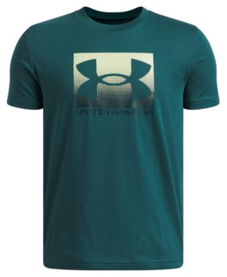 Under Armour Big Boys Boxed Sports Up Graphic T-Shirt - Rack Green