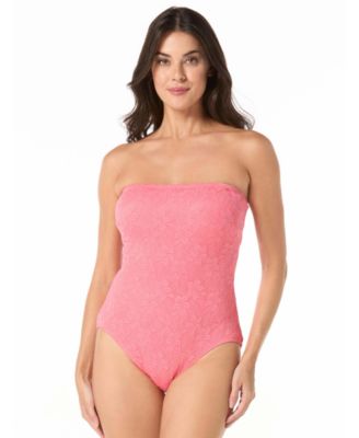 Women's Contours Galena Bandeau Neck One-Piece Swimsuit