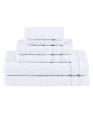 Essential Quick Dry Cotton 6-Pc. Bath Towel Set
